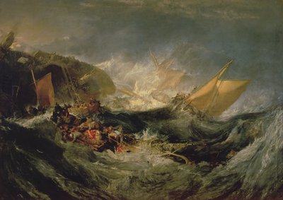 Wrack eines Transportschiffs von Joseph Mallord William Turner